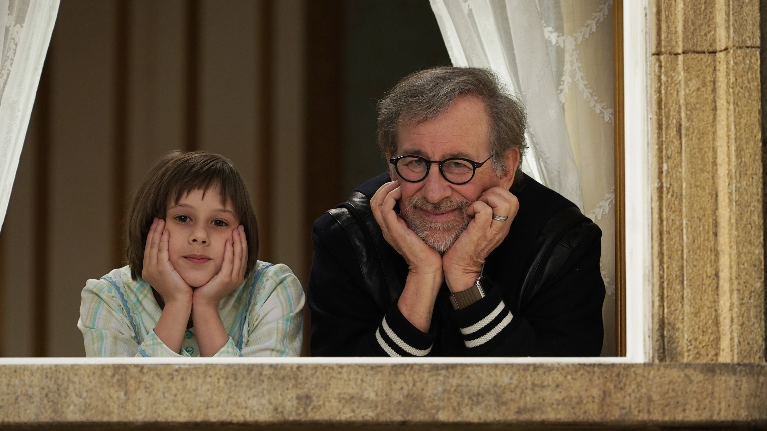 Ruby Barnhill & Steven Spielberg / The BFG